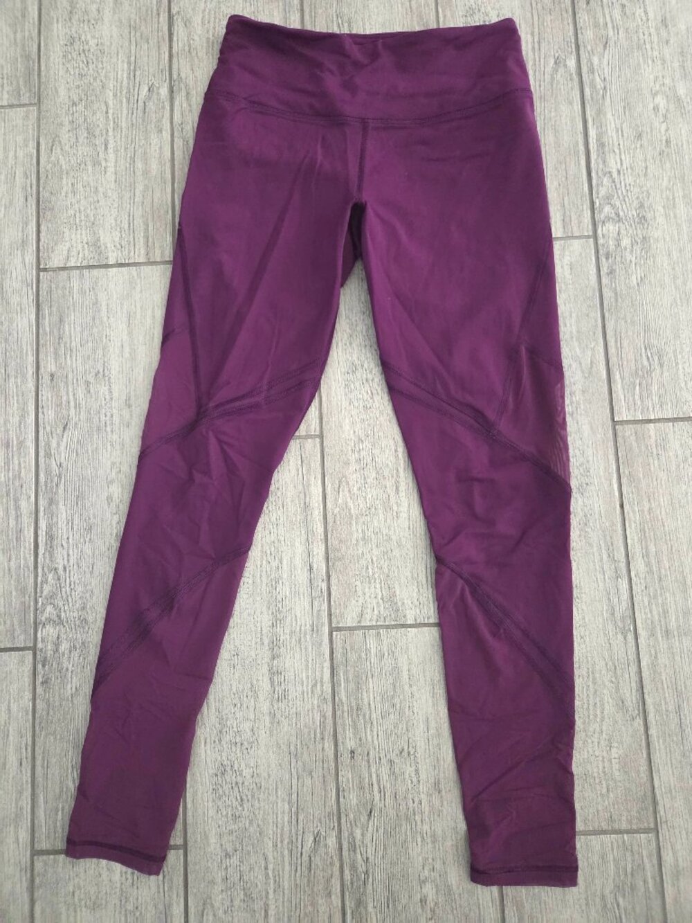 Victoria’s Secret VSX Sport Knockout Leggings Purple Burgundy Size Small